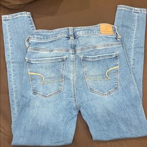 American Eagle Outfitters Light Blue Skinny Jeans